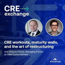 CRE workouts, maturity walls, and the art of restructuring