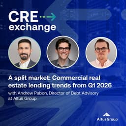 A split market: Commercial real estate lending trends from Q1 2026