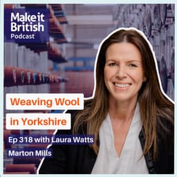 Weaving Wool in Yorkshire with Laura Watts at Marton Mills