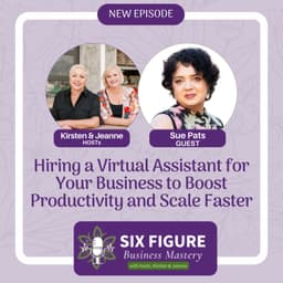 Hiring a Virtual Assistant for Your Business to Boost Productivity and Scale Faster // Sue Pats
