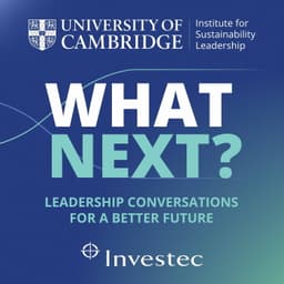 What Next? | Shaping the future with Dominic Vergine