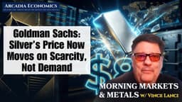 Silver Blows Through $85, & Here's What Goldman Had To Say...