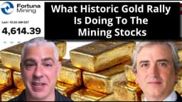 As Gold Keeps Rallying, Here's How It's Affecting The Gold Miners