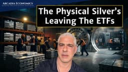 Silver Crashes Again, But Metal's Leaving The ETFs Now Too