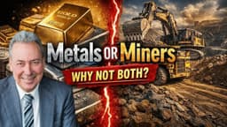 Gold Vs. Mining Stocks: Which One's The Better Buy Right Now | with David Morgan