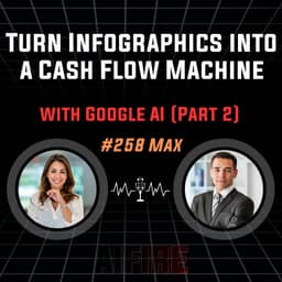 #258 Max: How to Turn Infographics into a Cash Flow Machine with Google AI (Part 2)