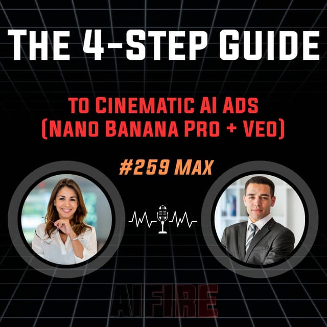 #259 Max: The 4-Step Guide to Cinematic AI Ads (Nano Banana Pro + Veo)