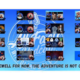 Farewell for now, the adventure is not over