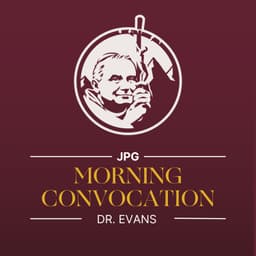 September 28, 2026 Convocation - Dr. Evans