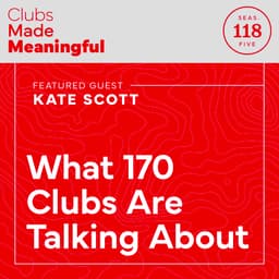 Ep 118: What 170 Clubs Are Talking About with Kate Scott