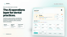 Moving Beyond the Binder: ChairPulse Debuts AI-Powered Operations Layer for Dental Practices