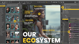 DAZ 3D Launches Daz Studio 6, the Next Generation of Its Flagship 3D Creation Platform