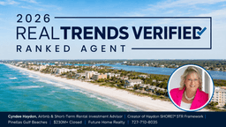 Cyndee Haydon Named Among 2026 Best Real Estate Agents in the United States by RealTrends, Ranking #723 in Florida Out of 232,000 Realtors