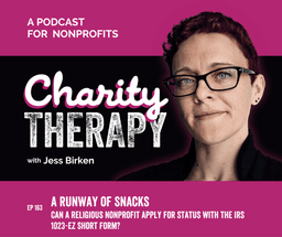 A Runway of Snacks | Can a Religious Nonprofit Apply for Status with the IRS 1023-EZ Short Form?