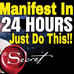 THE LAW OF ATTRACTION: Manifest What You Want in 24 HOURS...