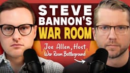 Liron Enters Bannon's War Room to Explain Why AI Could End Humanity