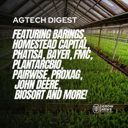 Barings, Homestead Capital, Phatisa, Zaad Group, East Africa Seeds Group, Bayer, FMC, PlantArcBio, Helix, Pairwise, Wild Bioscience, Proxag, John Deere, Biosort, and Dutch Greenhouse Delta.