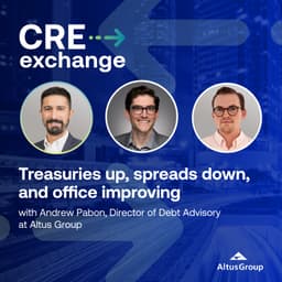 Treasuries up, spreads down, and office improving