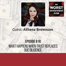 Athena Brownson – What Happens When Trust Replaces Due Diligence