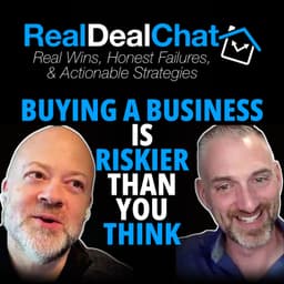 Buying a Business vs Real Estate | David C. Barnett Explains