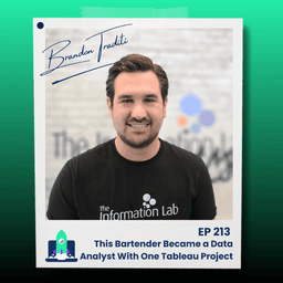 213: This Bartender Became a Data Analyst With One Tableau Project