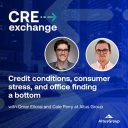 Credit conditions, consumer stress, and office finding a bottom