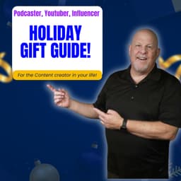 What to get the creator in your life. Holiday Gift Guide for podcasters, youtubers and influencers.