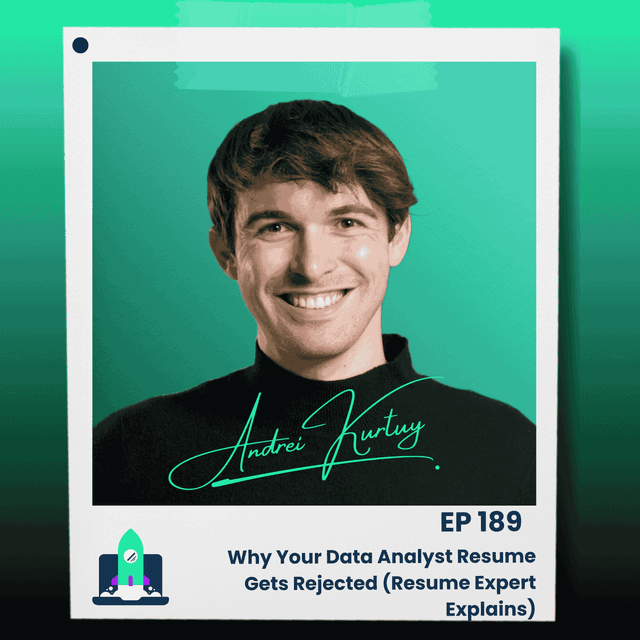 189: Why Your Data Analyst Resume Gets Rejected (Resume Expert Explains)