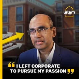 "I Left corporate to pursue my passion"