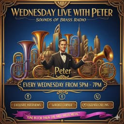 Sounds Of Brass Live with Peter Webster 1st April