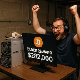 Dec 15: The $282K Solo Bitcoin Mining Win