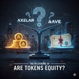 Dec 16: Are Tokens Equity? The Reckoning of Axelar & Aave