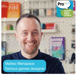 Matteo Menapace, Serious, ethical, cooperative games designer