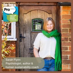 Sarah Flynn, Psychologist, author and human sustainability coach