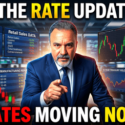 🚨 LIVE: Mortgage Rates Moving NOW — Jobs, Retail Sales & Markets React PART 1