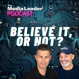 Introducing Believe It or Not, a mini-series about AI in media hosted by Omar Oakes and Hamish Nicklin