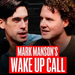 Mark Manson: “I Didn’t Realize How Out of Control I Was.”