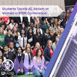 Students Tackle AI, Sexism at Women in STEM Conference