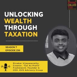 Unlocking Wealth Through Taxation: Divakar Vijayasarathy, Creator of the Tax as Profit Framework & CEO of DVS Advisory Group