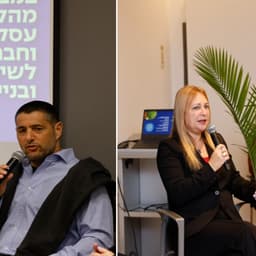 על קליטת פצועי צה"ל ונגישות על מלא. עם רפאל ועזריאלי