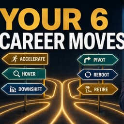 S13E10 - Your 6 Possible Career Moves (and what each entails)