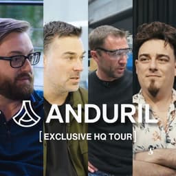 Inside Anduril: Exclusive HQ Tour w/ Palmer Luckey, Brian Schimpf, Matt Grimm & Trae Stephens