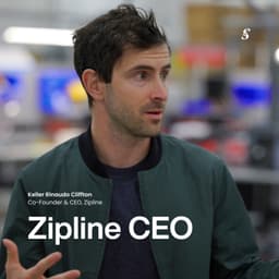 Zipline Raises $600M+ at $7.6B Valuation | CEO Keller Rinaudo Cliffton