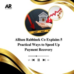 Allisen Rabbinek Co Explains 5 Practical Ways to Speed Up Payment Recovery