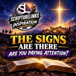 The Signs are There Are You Paying Attention