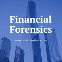 Financial Forensics Weekly Briefing - April 5, 2026
