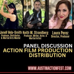 Distribution and 20k movies: Janell Vela-Smith, Keith Strandberg, Laura Perez and Keith Vitali