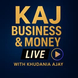 KAJ Masterclass LIVE with Khudania Ajay | Where Right Questions Shape Business, Money & the Future