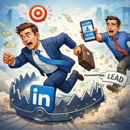 LinkedIn Lead Generation - The FASTEST Way To Lose a Lead 😬