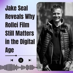 Jake Seal Reveals Why Rollei Film Still Matters in the Digital Age